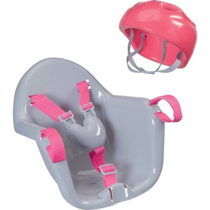 Avis Siège de vélo avec casque pour poupée 45 cm CERISE ET CAPUCINE 1