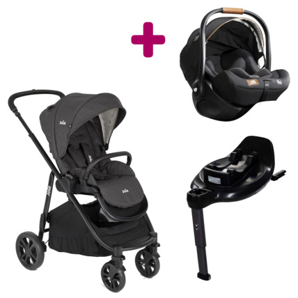 Avis Poussette duo Versatrax + siège auto I-Level + Base Encore Joie 1
