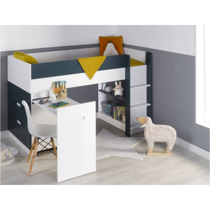 Avis Lit mi-hauteur bureau et commode Opus CHAMBREKIDS 2
