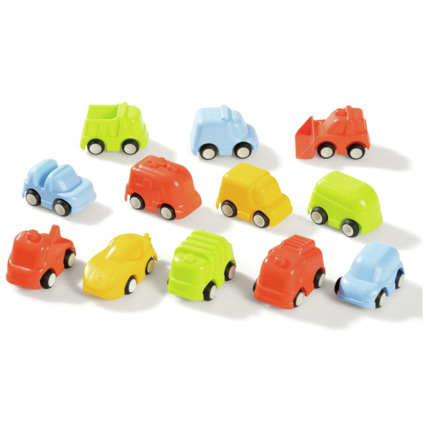 Avis Maxi lot de 12 petites voitures éco-responsables Wesco 1
