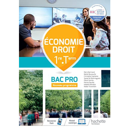 Avis Économie-Droit 1re-Term Bac Pro - Cahier de l'élève - Éd.2020 Hachette Éducation 1