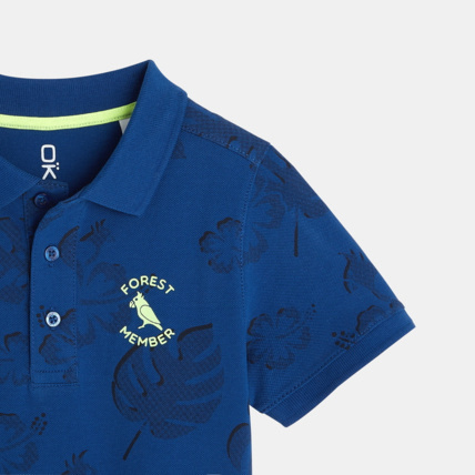 Avis Polo imprimé bleu garçon OKAIDI 2