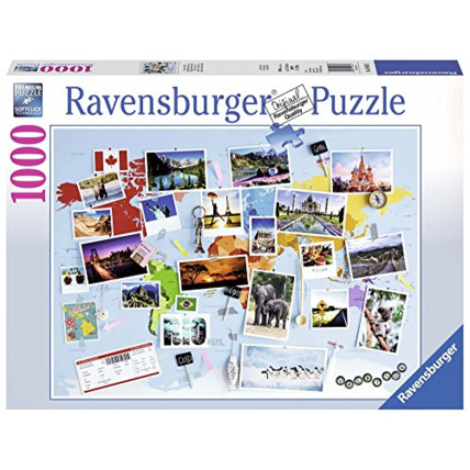 Avis Puzzle - Photos du monde - 1000 pièces RAVENSBURGER 1
