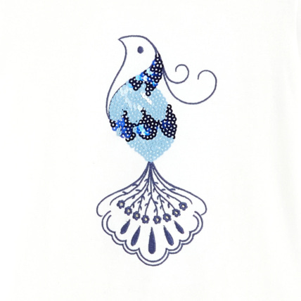 Avis T-shirt à manches papillon blanc fille OKAIDI 2