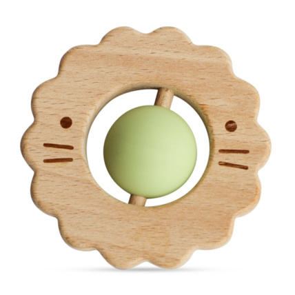 Avis Jouet de dentition en bois et silicone Sevira Kids 6