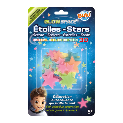 Avis Etoiles 3D multicolores Buki France 1