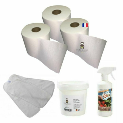 Avis Kit avec 3 voiles de protection, 3 boosters, lessive et anti-taches P'TITS DESSOUS 1