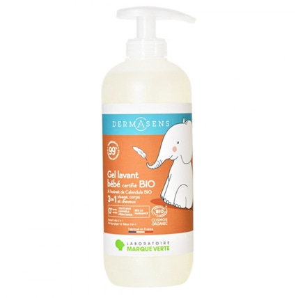 Avis Gel lavant bébé bio 3 en 1 Dermasens 1
