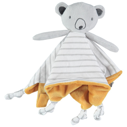 Avis Doudou mouchoir ours en velours Prémaman 1