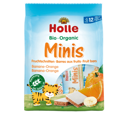 Avis Bio Minis barre aux fruits banane-orange Holle 1