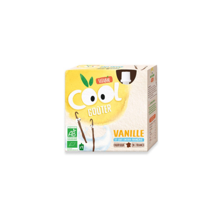 Avis Cool Goûter - au Lait de Vache français - Vanille Babybio 1