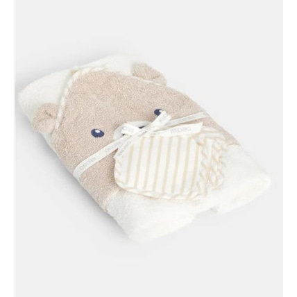 Avis Cape de bain avec lingettes tissu bébé mixte OBAÏBI 1
