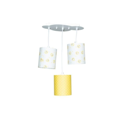 Avis Suspension lumineuse trio Pluche et Pompon Sauthon 1