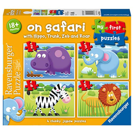 Avis Puzzle - Mes premiers puzzles - Safari - 2, 3, 4 et 5 pièces RAVENSBURGER 1