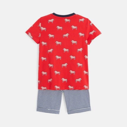 Avis Pyjama short imprimé lion rouge garçon OKAIDI 3