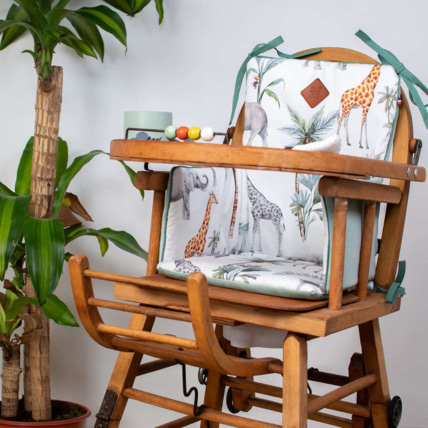 Avis Coussin de chaise haute réversible, Safari Sevira Kids 4