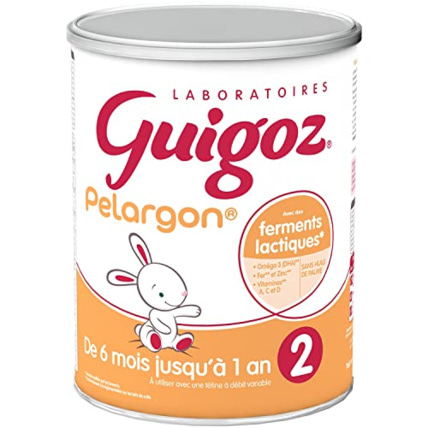 Avis Pelargon 2 Lait bébé en poudre 2ème âge Guigoz 1