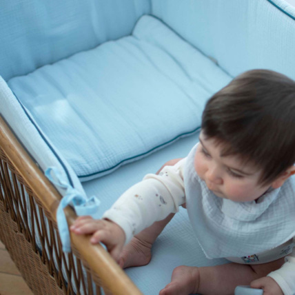 Avis Oreiller plat en gaze de coton, Jeanne Sevira Kids 4
