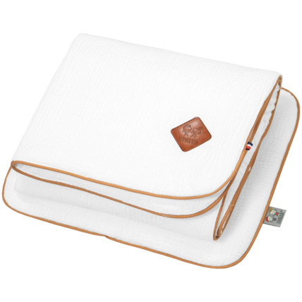 Avis Couverture et coussin en gaze de coton Sevira Kids 4