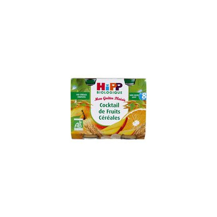 Avis Cocktail de Fruits Céréales 190 g dès 8 mois HIPP 1