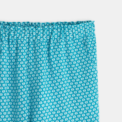 Avis Pantalon imprimé style jogpant bleu fille OKAIDI 3