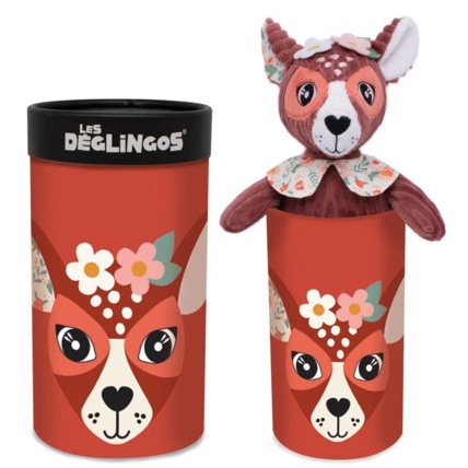 Avis Peluche grand simply Melimelos la biche en boîte LES DEGLINGOS 1