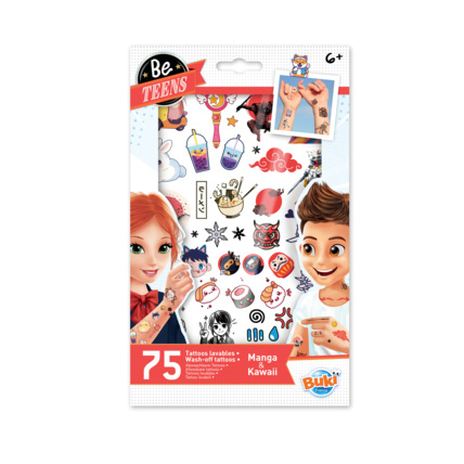 Avis 75 Tattoos lavables - Manga Kawaï Buki France 1