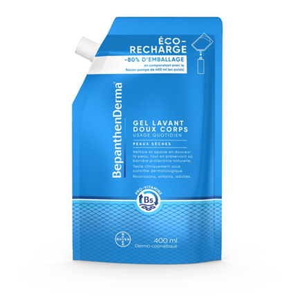Avis Gel lavant doux eco-recharge Bepanthenderma BAYER 1