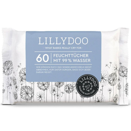 Avis Lingettes faites à 99% d'eau LILLYDOO 1