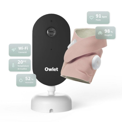 Avis Pack Dream Sock Bedtime + Dream Sight Cam Owlet Care 2