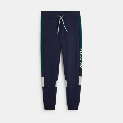 Avis Pantalon de jogging colorblock vert garçon OKAIDI 2