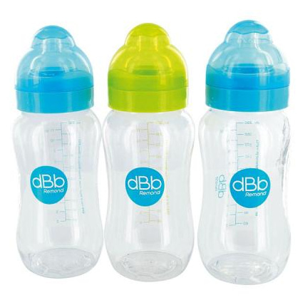 Avis Biberons sans bpa large ouverture (x3) DBB REMOND 1