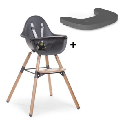 Avis Pack chaise haute évolutive evolu 2 + tablette Childhome 2
