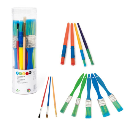 Avis Assortiment de 12 pinceaux Oxybul 1