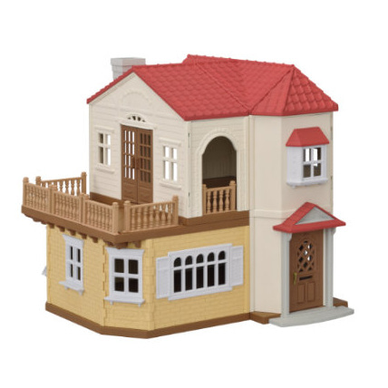 Avis Figurine grande maison éclairée bois SYLVANIAN FAMILY 1