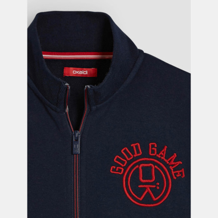 Avis Sweat-shirt logo Okaïdi bleu garçon OKAIDI 3