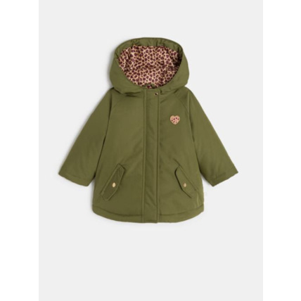 Avis Parka doublure gilet amovible léopard bébé fille OBAÏBI 1