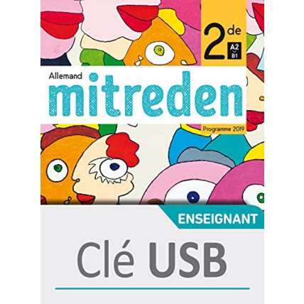 Avis Mitreden 2nde - clé USB classe - Ed. 2019 Hachette Éducation 1