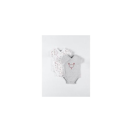 Avis Set de 2 bodies en coton bio NOUKIE'S 4