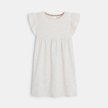 Avis Chemise de nuit à mancherons volantés rose fille OKAIDI 1