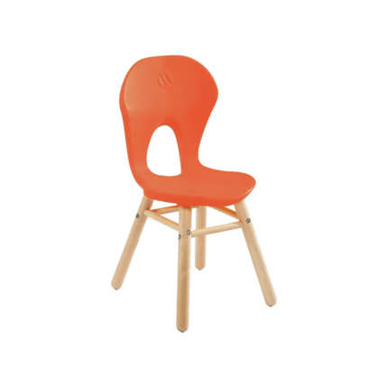 Avis Chaise coque easy 4 pieds bois Wesco 2