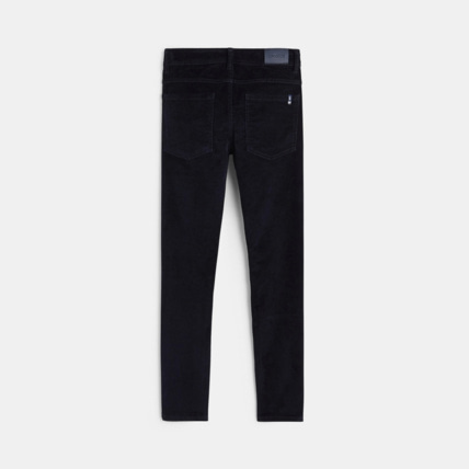 Avis Pantalon skinny en velours stretch bleu garçon OKAIDI 3