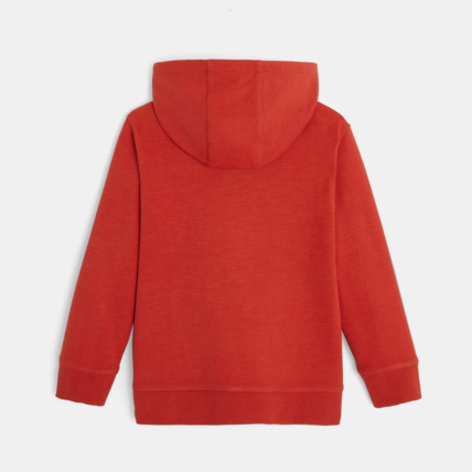 Avis Sweat-shirt uni à capuche orange garçon OKAIDI 4