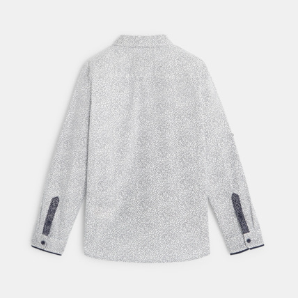 Avis Chemise popeline imprimée et noeud papillon bleue garçon OKAIDI 3