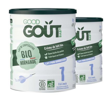 Avis Lait 1er âge en poudre Bio Good Goût 2