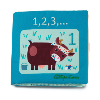 Avis Livre en tissu à compter 1,2,3,… Lilliputiens 1