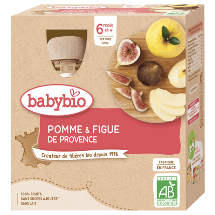 Avis Pomme & Figue de Provence Babybio 1