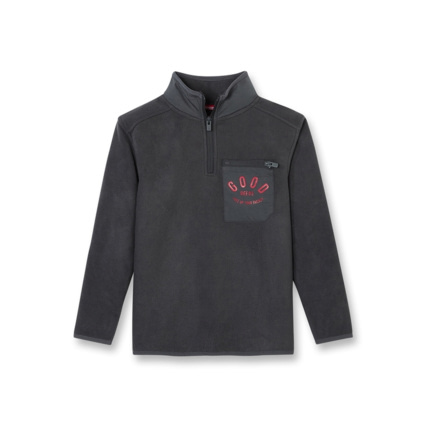 Avis Sweat sport polaire gris garçon OKAIDI 1