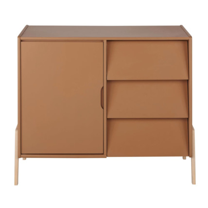 Avis Commode double compatible plan à langer 1 porte 3 tiroirs MAISONS DU MONDE 1