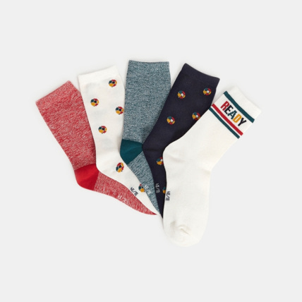 Avis Chaussettes fantaisie (lot de 5) vertes garçon OKAIDI 2